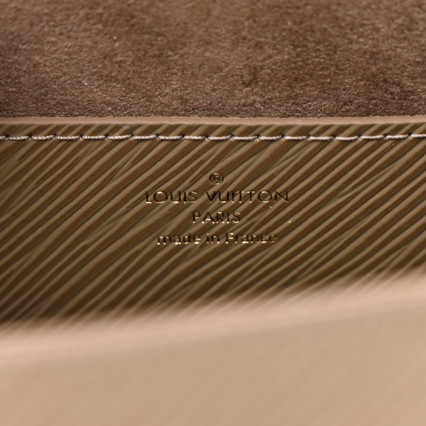 Epi Twist Shoulder Bag MM Smokey Brown