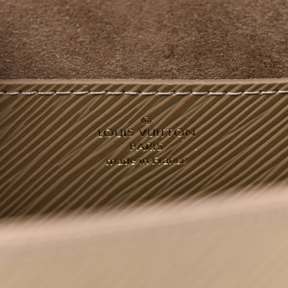 Louis Vuitton Epi Twist Shoulder Bag MM Smokey Brown 6 of 10