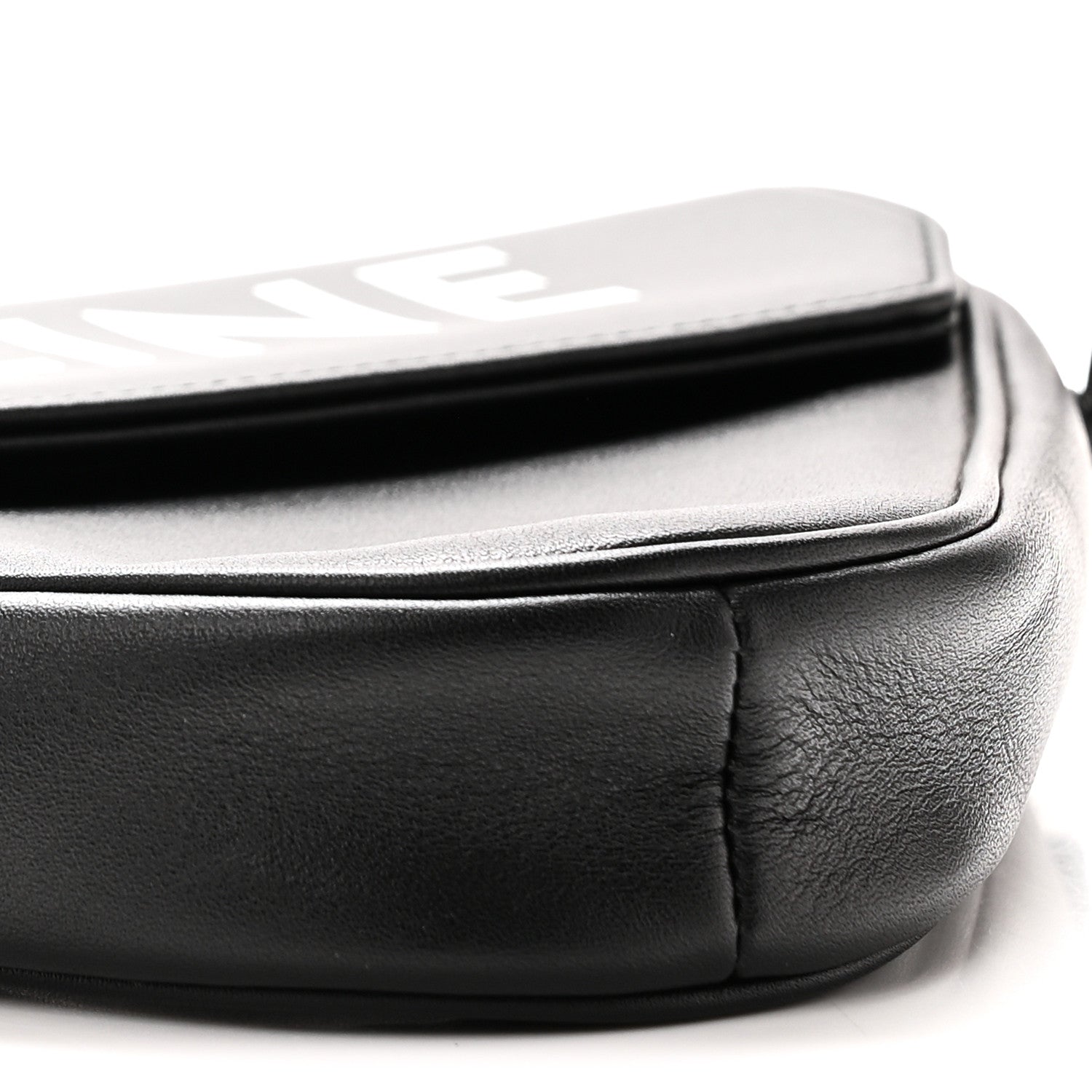 Celine Smooth Calfskin Triangle Crossbody Bag Black 9 of 10
