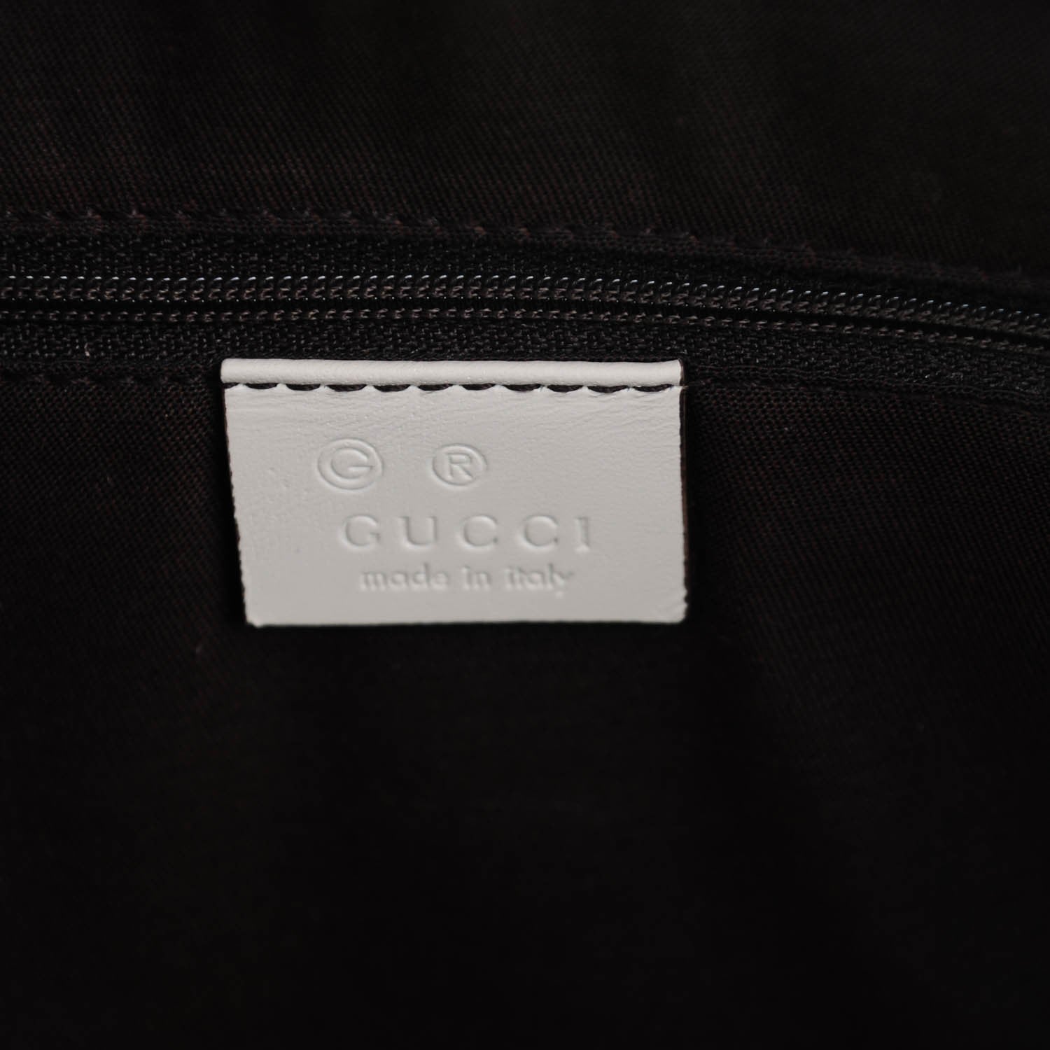 Gucci Calfskin Babouska Large Vertical Shopping Tote White 6 of 8
