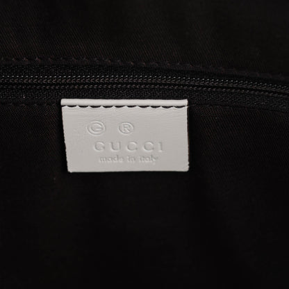 Gucci Calfskin Babouska Large Vertical Shopping Tote White 6 of 8