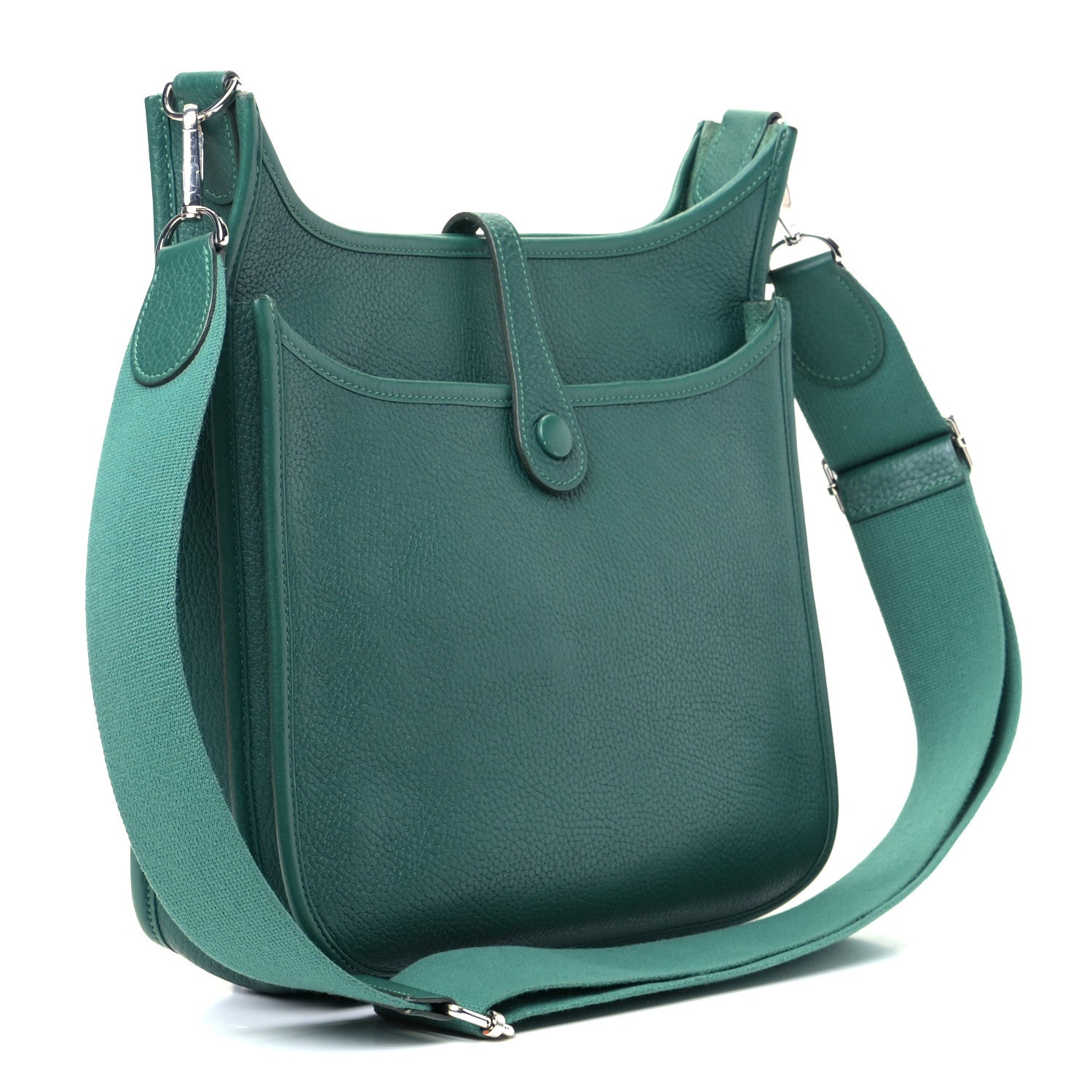 Hermes Taurillon Clemence Evelyne III PM Malachite 2 of 4