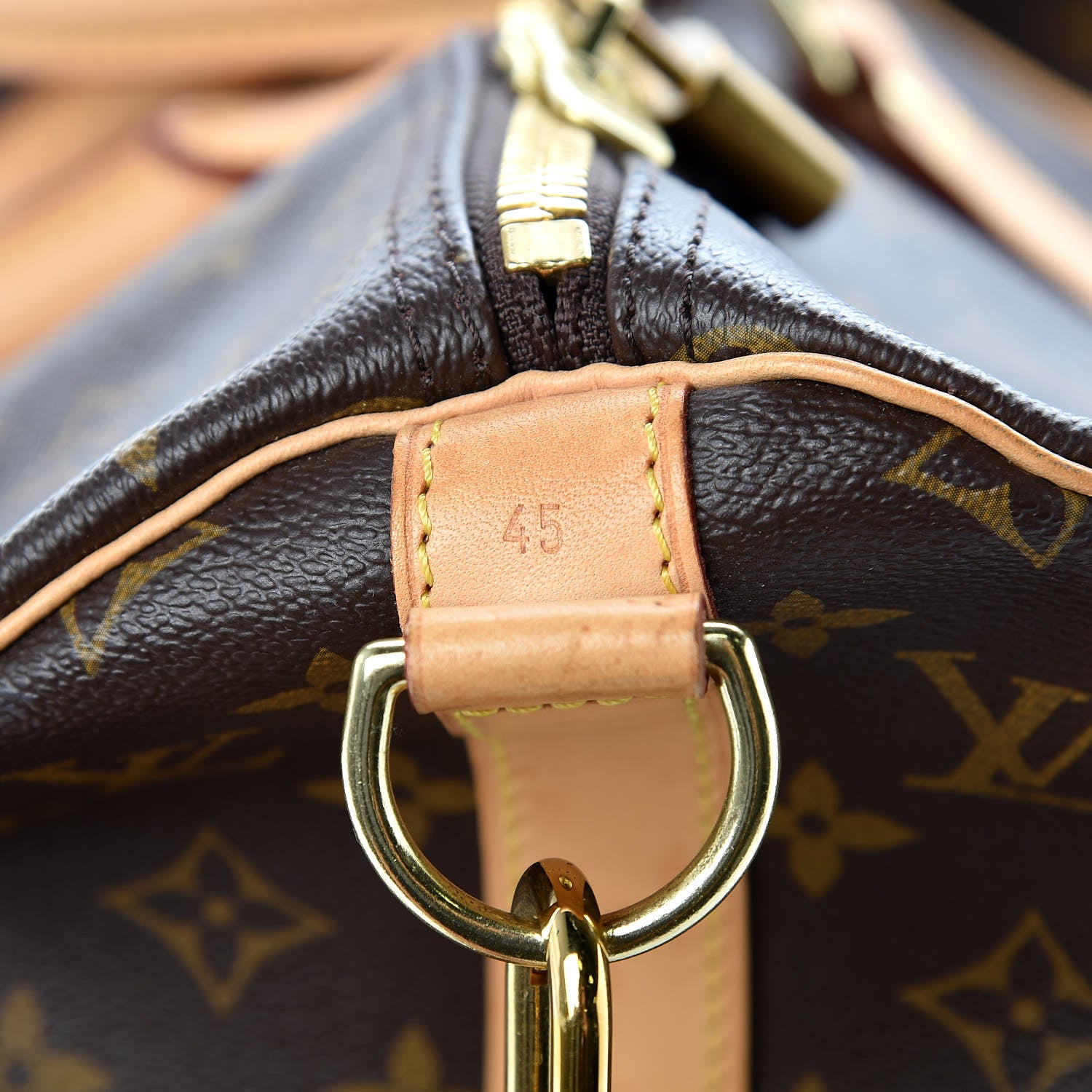 Louis Vuitton Monogram Keepall Bandouliere 45 7 of 15