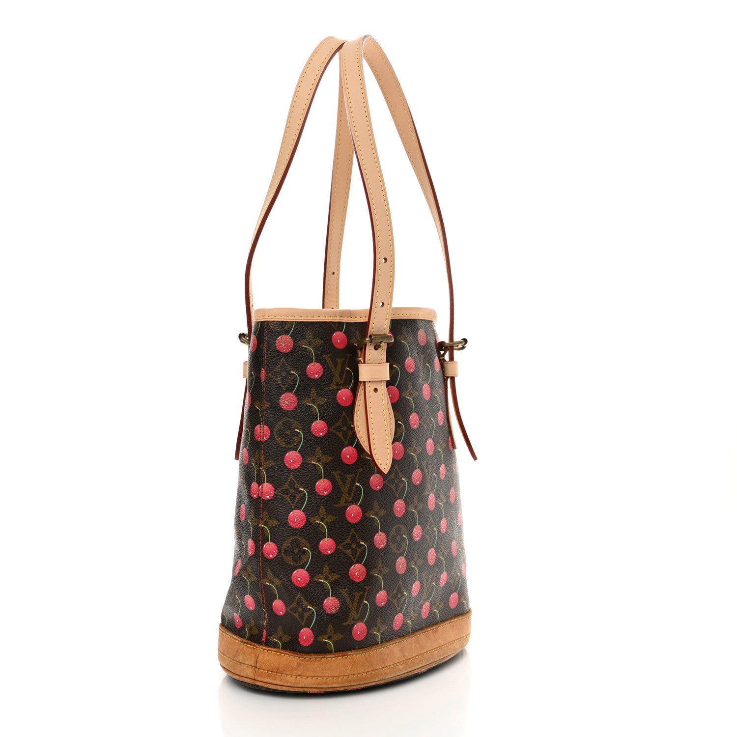Louis Vuitton Monogram Cerises Bucket Bag 3 of 17