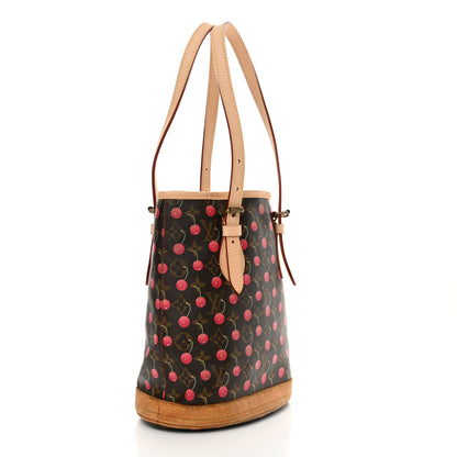 Louis Vuitton Monogram Cerises Bucket Bag 3 of 17