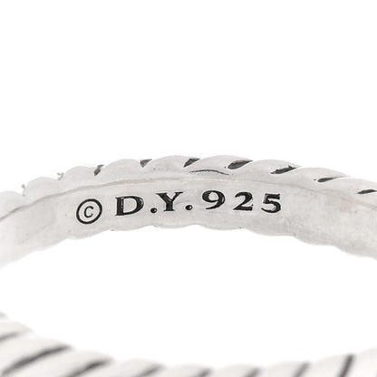 David Yurman Sterling Silver Diamond Marquise Ring 52 6 4 of 4