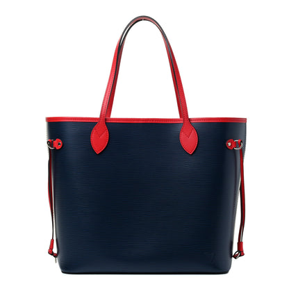 Louis Vuitton Epi Neverfull MM Indigo Coquelicot 1 of 4