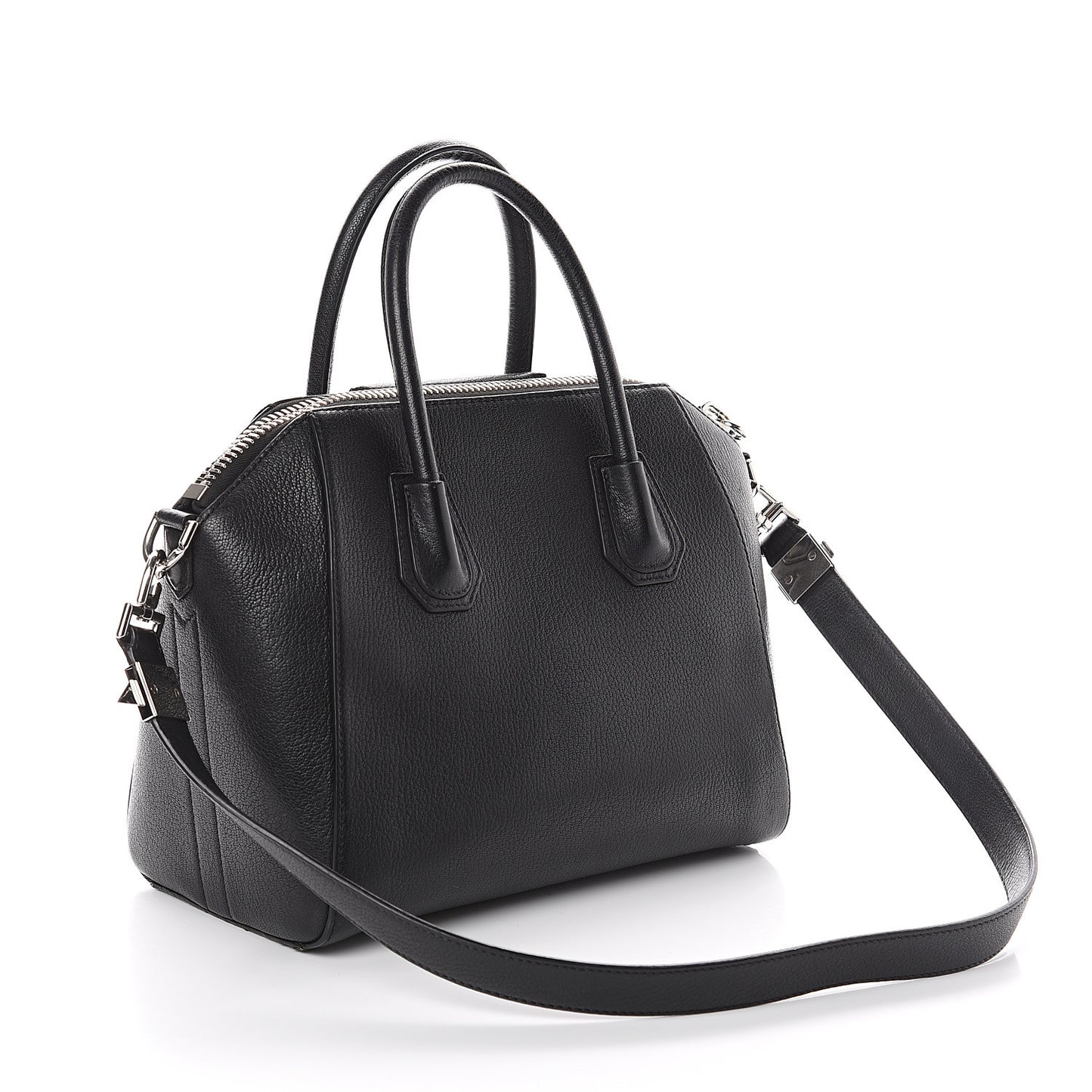 Sugar Goatskin Small Antigona Black