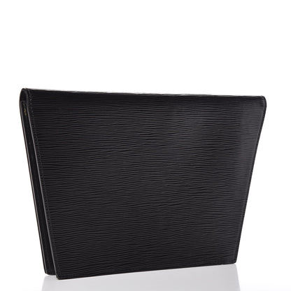 Louis Vuitton Epi Pochette Trapeze Black 3 of 6