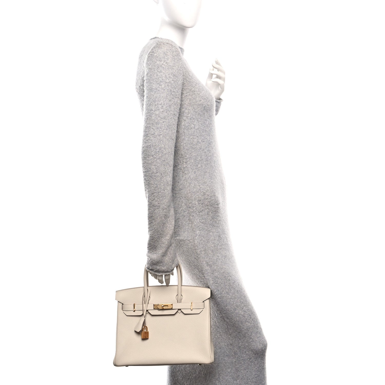 Hermes Togo Birkin 30 Craie 2 of 11
