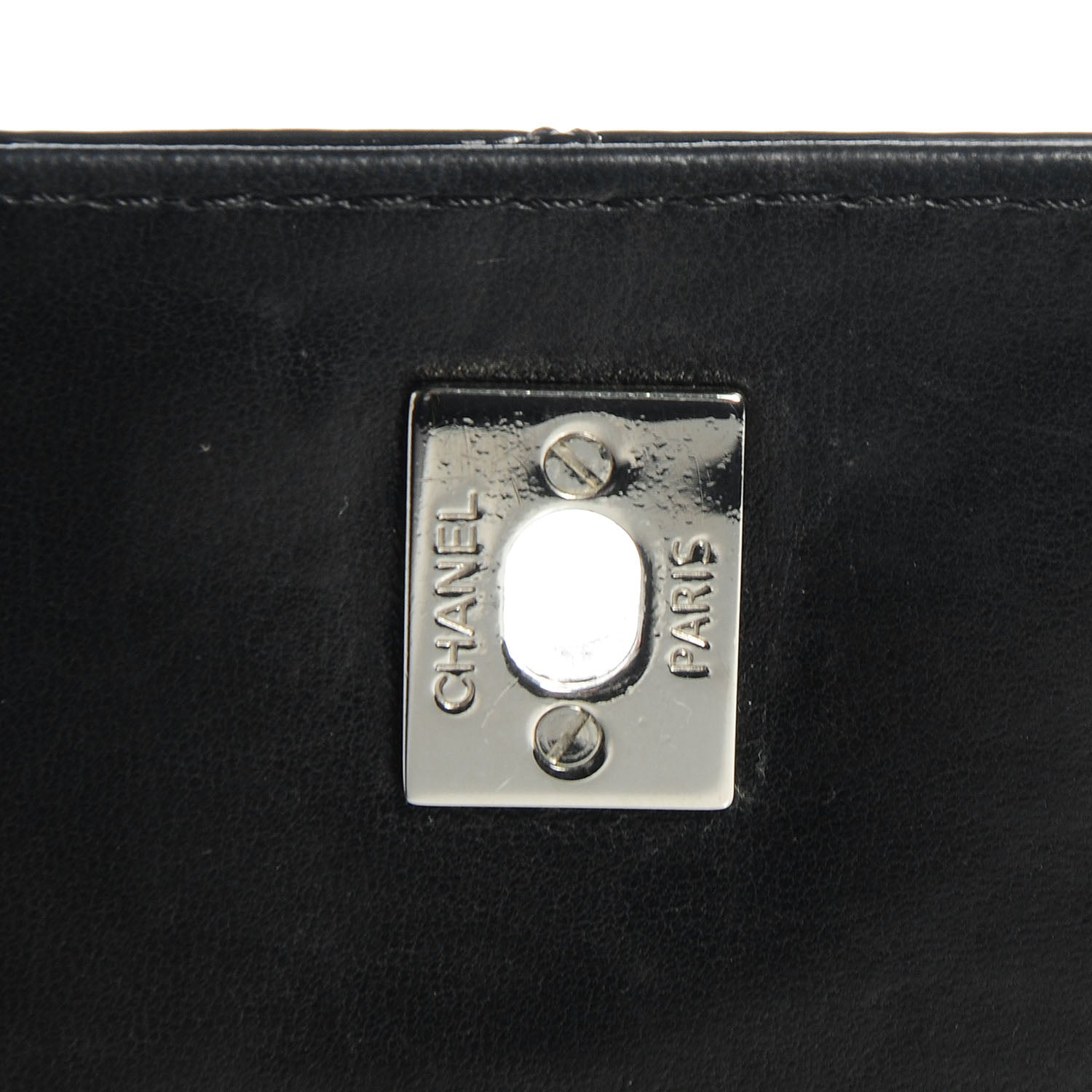 Chanel Vinyl In the Business Flap Black 6 of 8