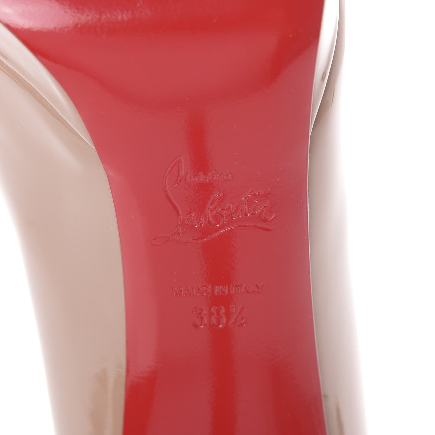 Patent Pigalle Plato 100 Pumps 38.5 Nude
