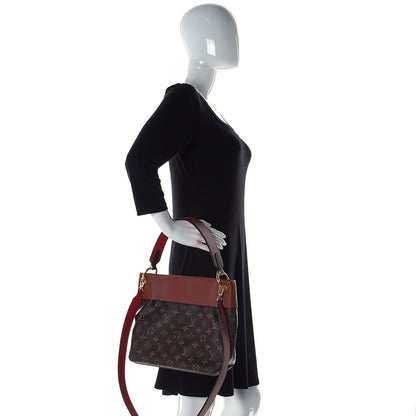 Louis Vuitton Monogram Tuileries Besace Caramel Rouge 2 of 10