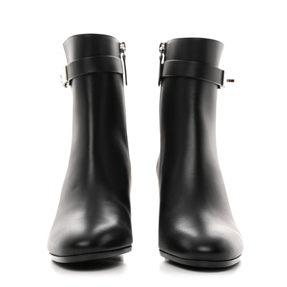 Hermes Calfskin Saint Germain Ankle Boots 36 Black 2 of 10
