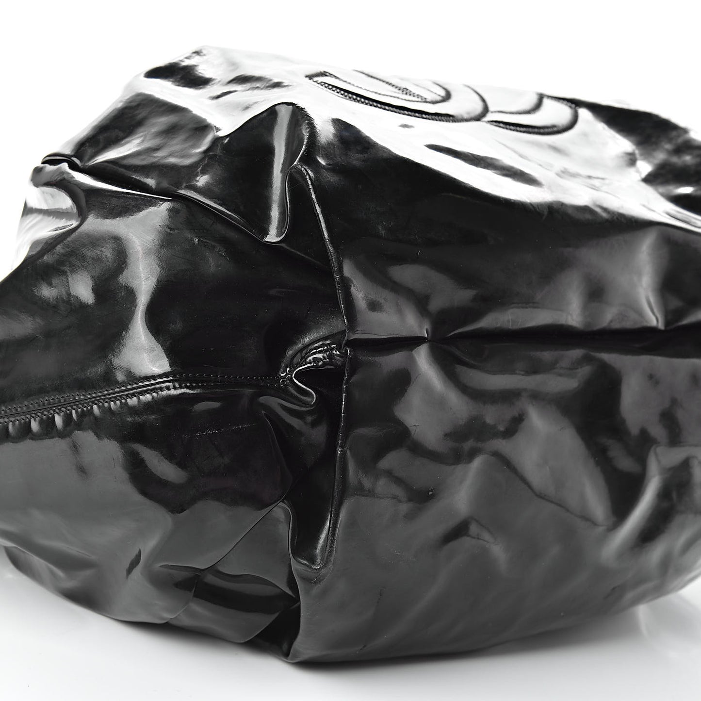 Vinyl Large Stretch Spirit Cabas Black