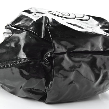 Chanel Vinyl Large Stretch Spirit Cabas Black 9 of 19