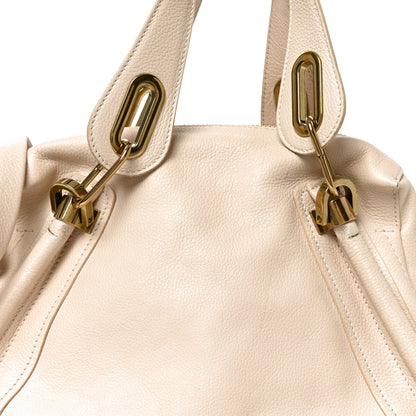 Chloe Calfskin Medium Paraty Husky White 9 of 11