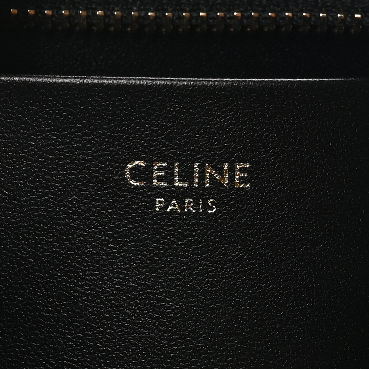 Celine Patent Calfskin Medium Tilly Triomphe Shoulder Bag Black 6 of 9
