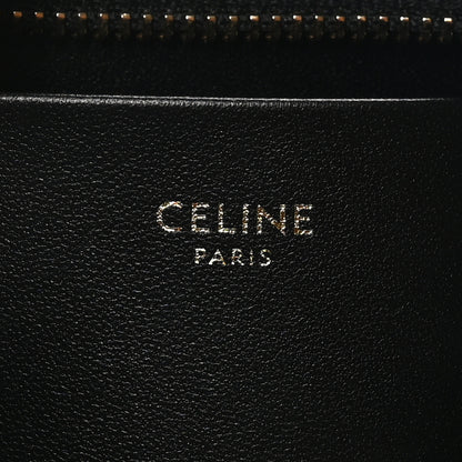 Celine Patent Calfskin Medium Tilly Triomphe Shoulder Bag Black 6 of 9