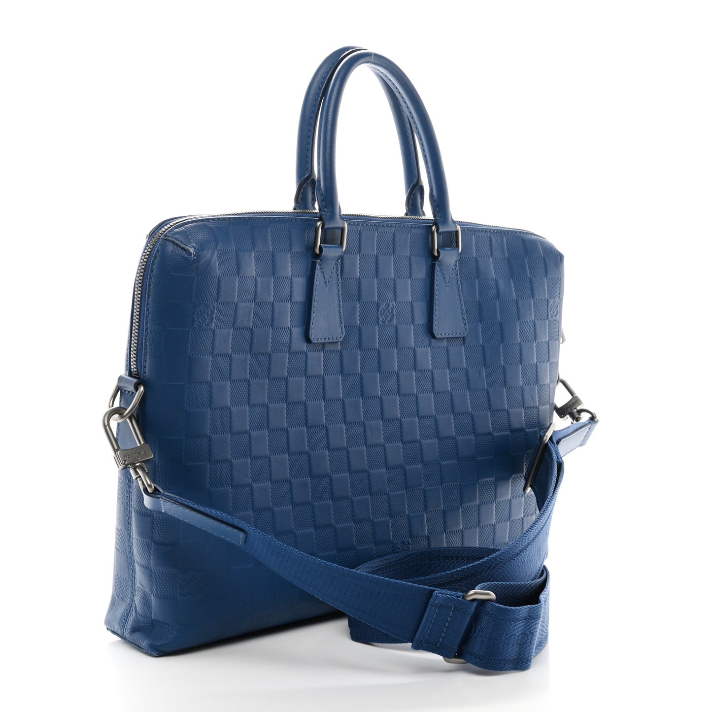 Damier Infini Porte-Documents Jour Neptune
