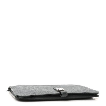 Hermes Togo Dogon Duo Wallet Bleu Orage 5 of 11
