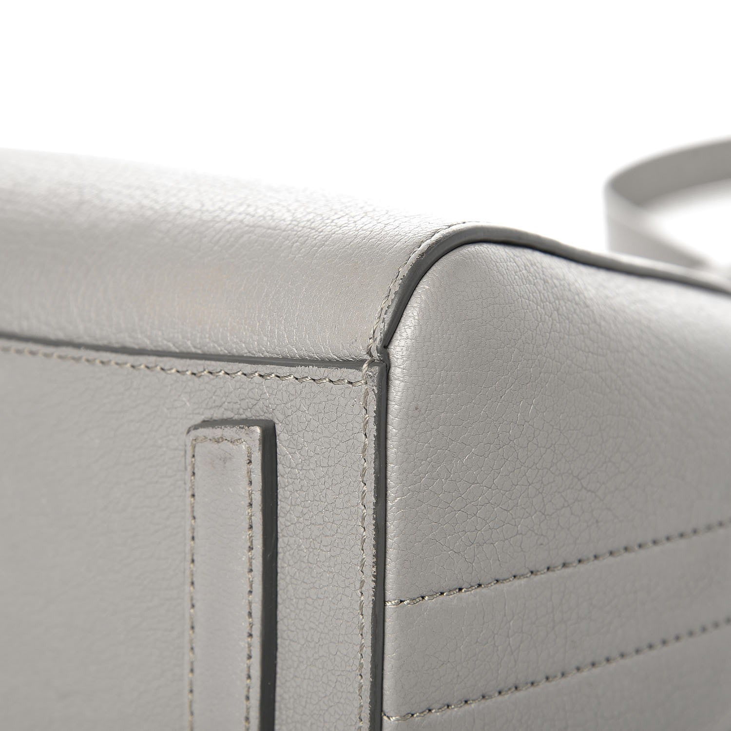 Givenchy Sugar Goatskin Mini Antigona Pearl Grey 11 of 13