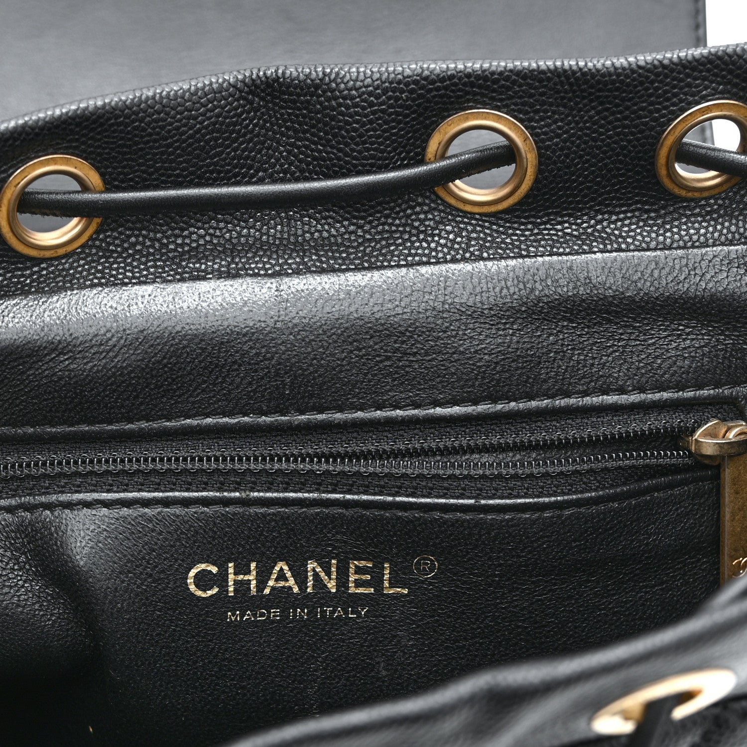 Chanel Caviar Quilted Small Filigree Backpack Black 6 of 10