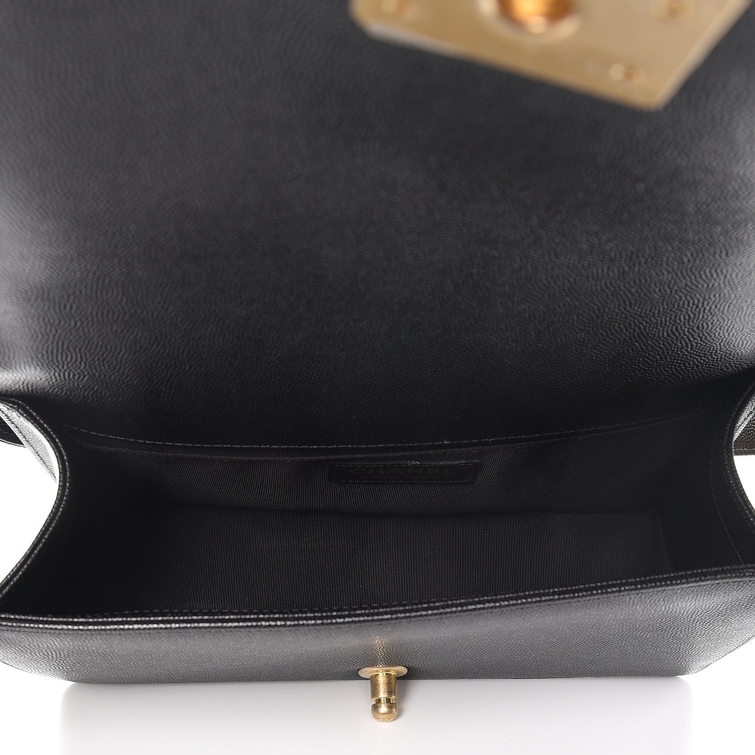 Chanel Caviar Quilted Medium Boy Flap Black 6 of 9