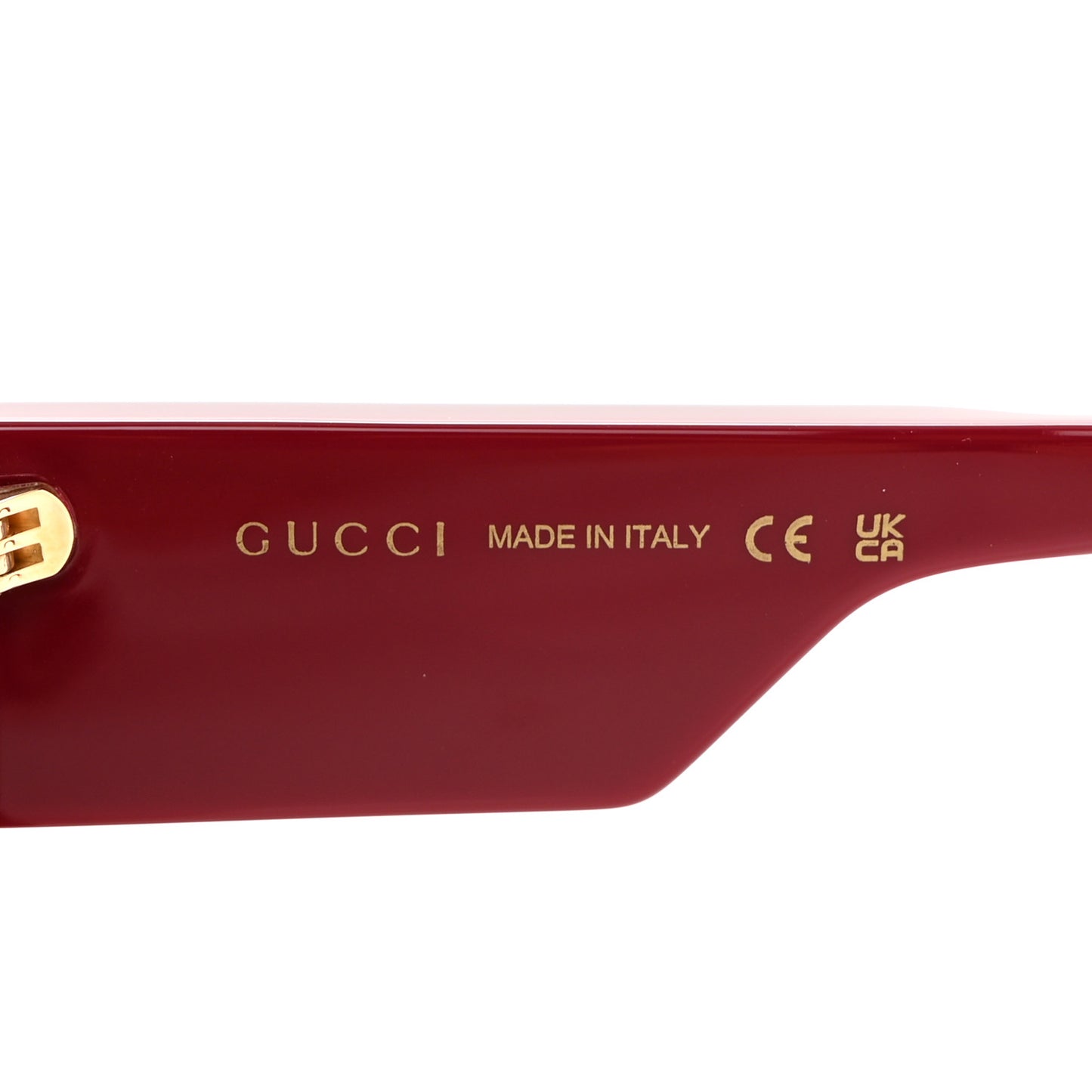 Acetate Square Frame Sunglasses GG1663S Tortoiseshell