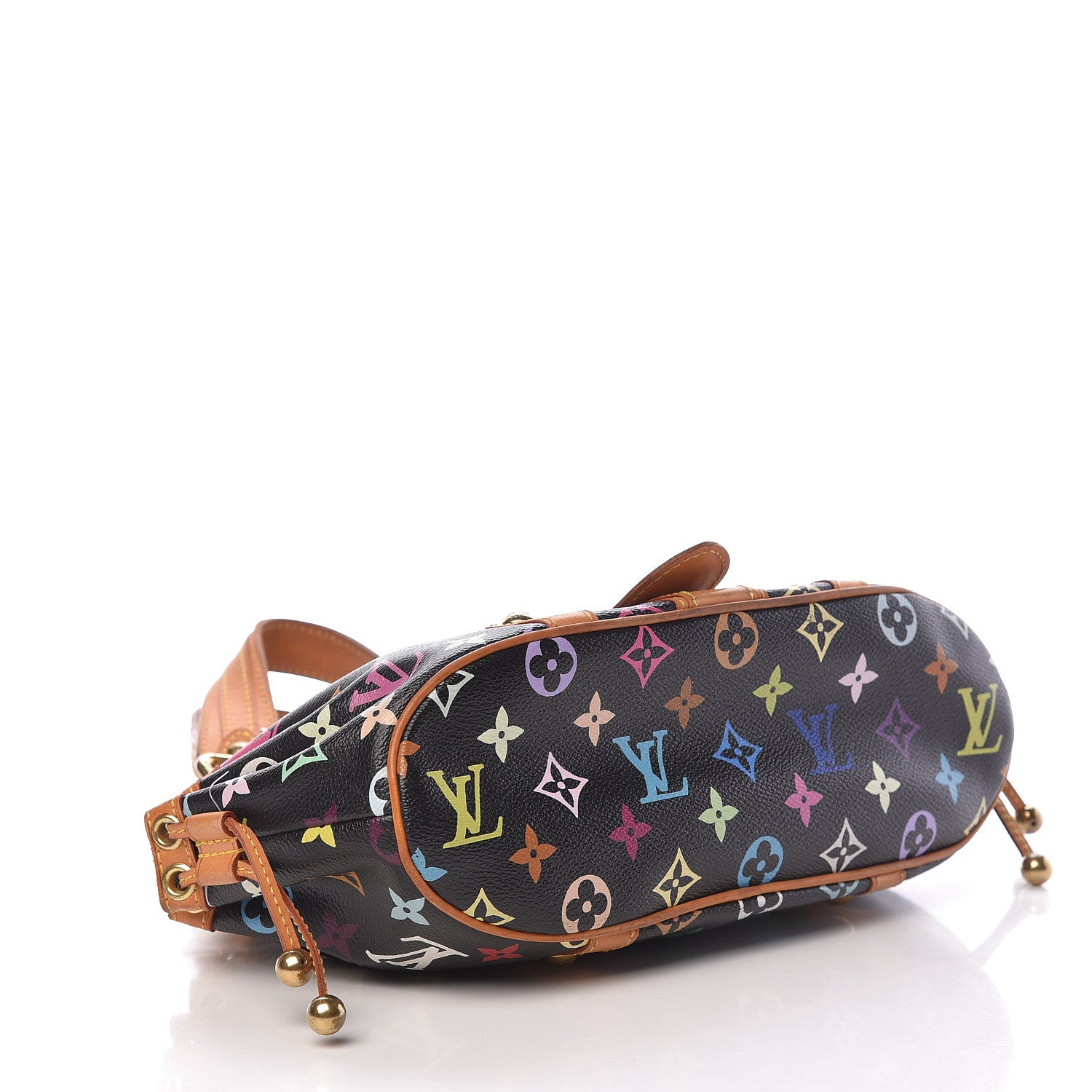 Louis Vuitton Monogram Multicolor Theda GM Black 4 of 16
