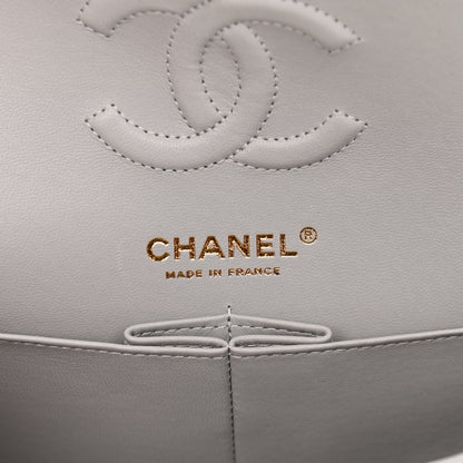 Chanel Caviar Quilted Small Double Flap Grey 6 of 11
