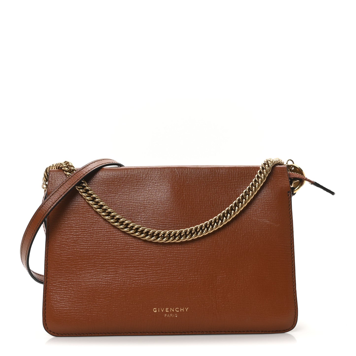 Goatskin Suede Cross 3 Crossbody Bag Chestnut