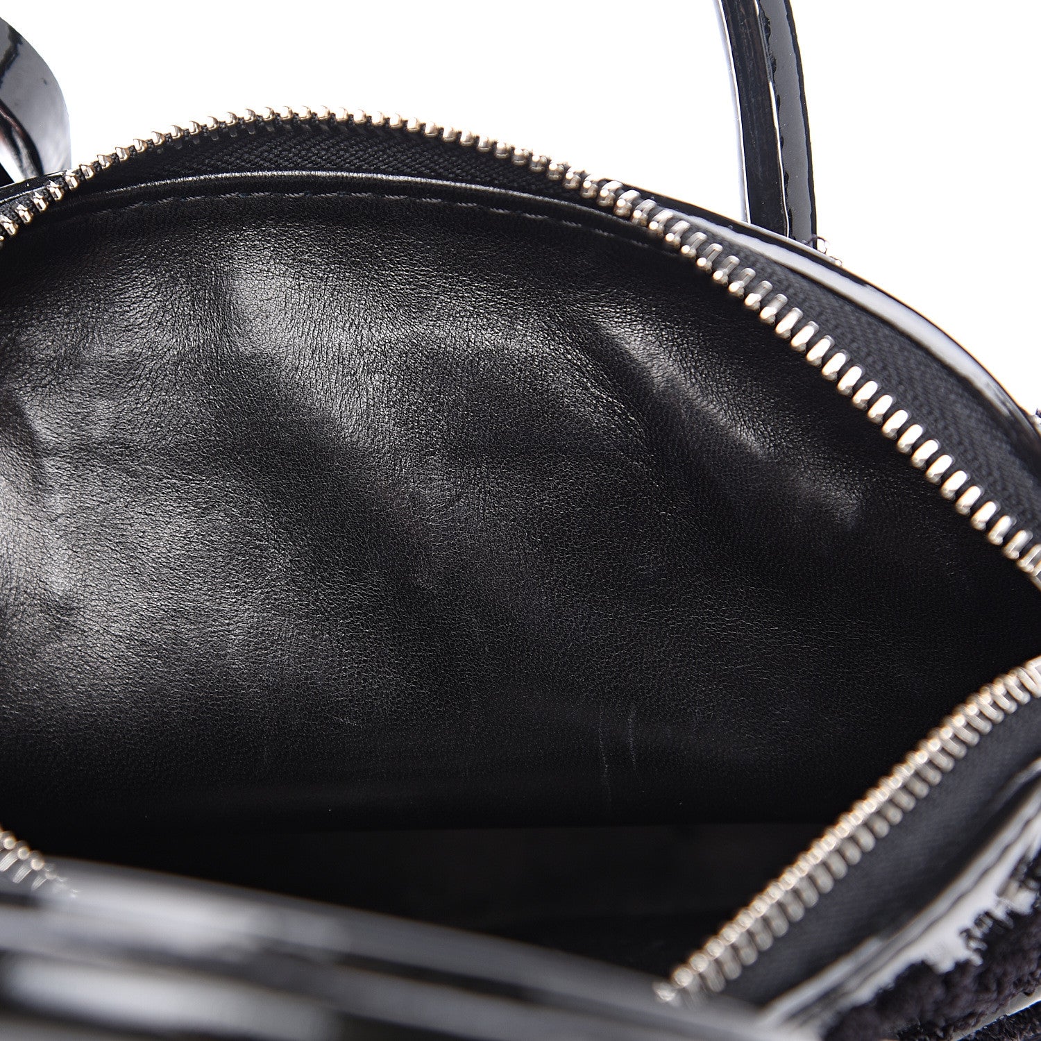 Louis Vuitton Patent Lambskin Fascination Lockit BB Black 9 of 9