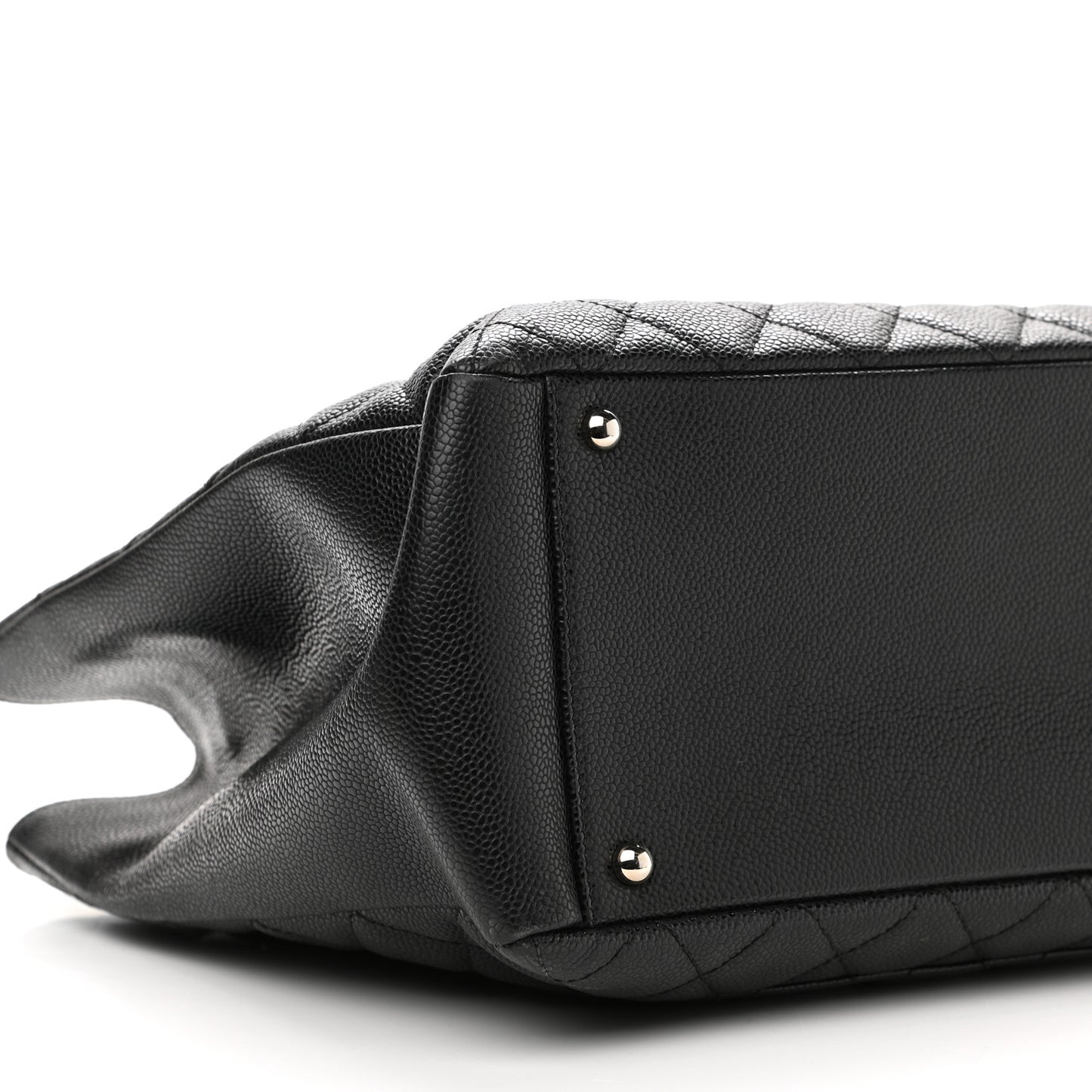 Caviar Quilted XL Grand Shopping Tote GST Black