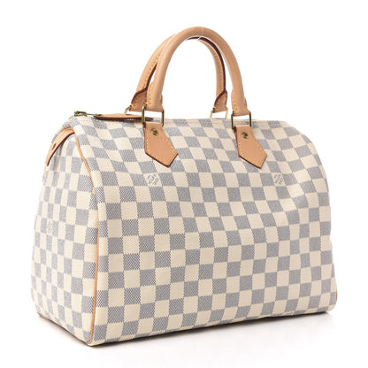 Louis Vuitton Damier Azur Speedy 30 3 of 10