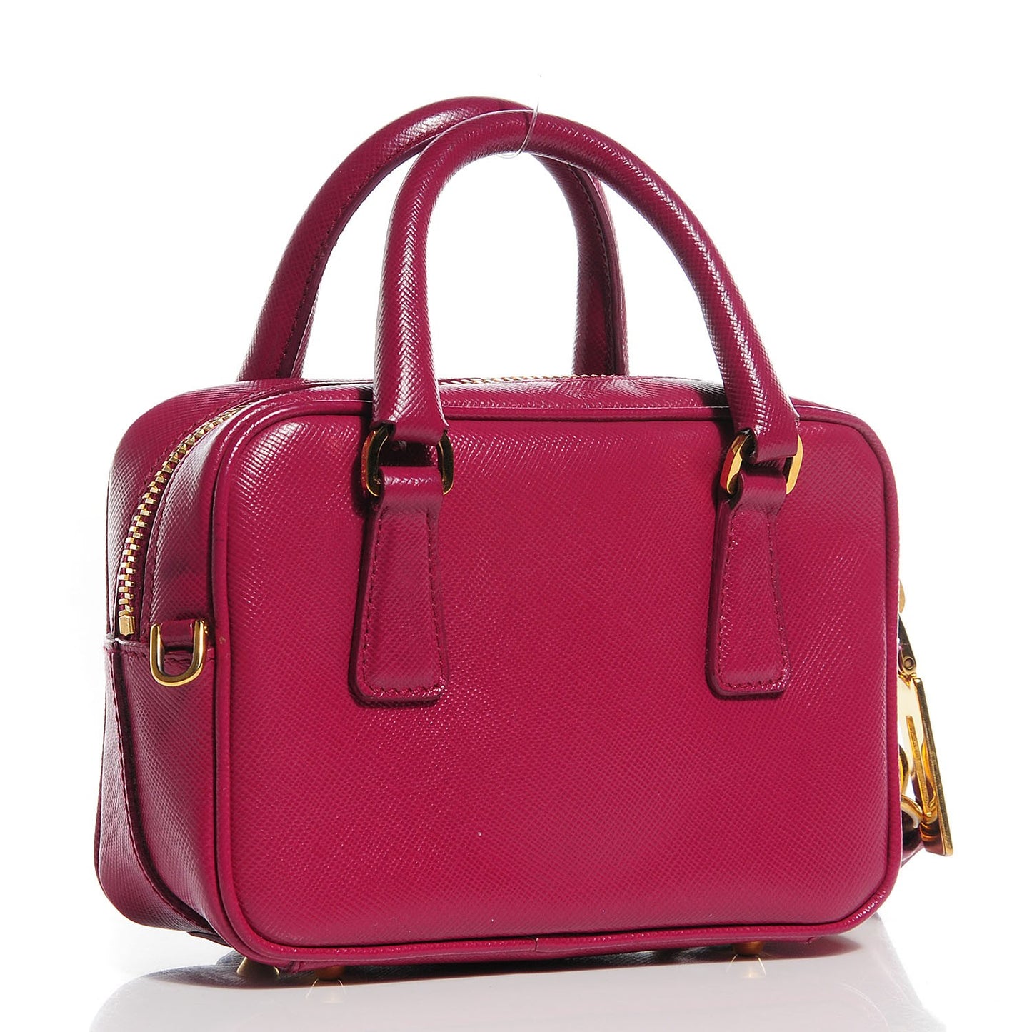 Saffiano Lux Mini Crossbody Peonia
