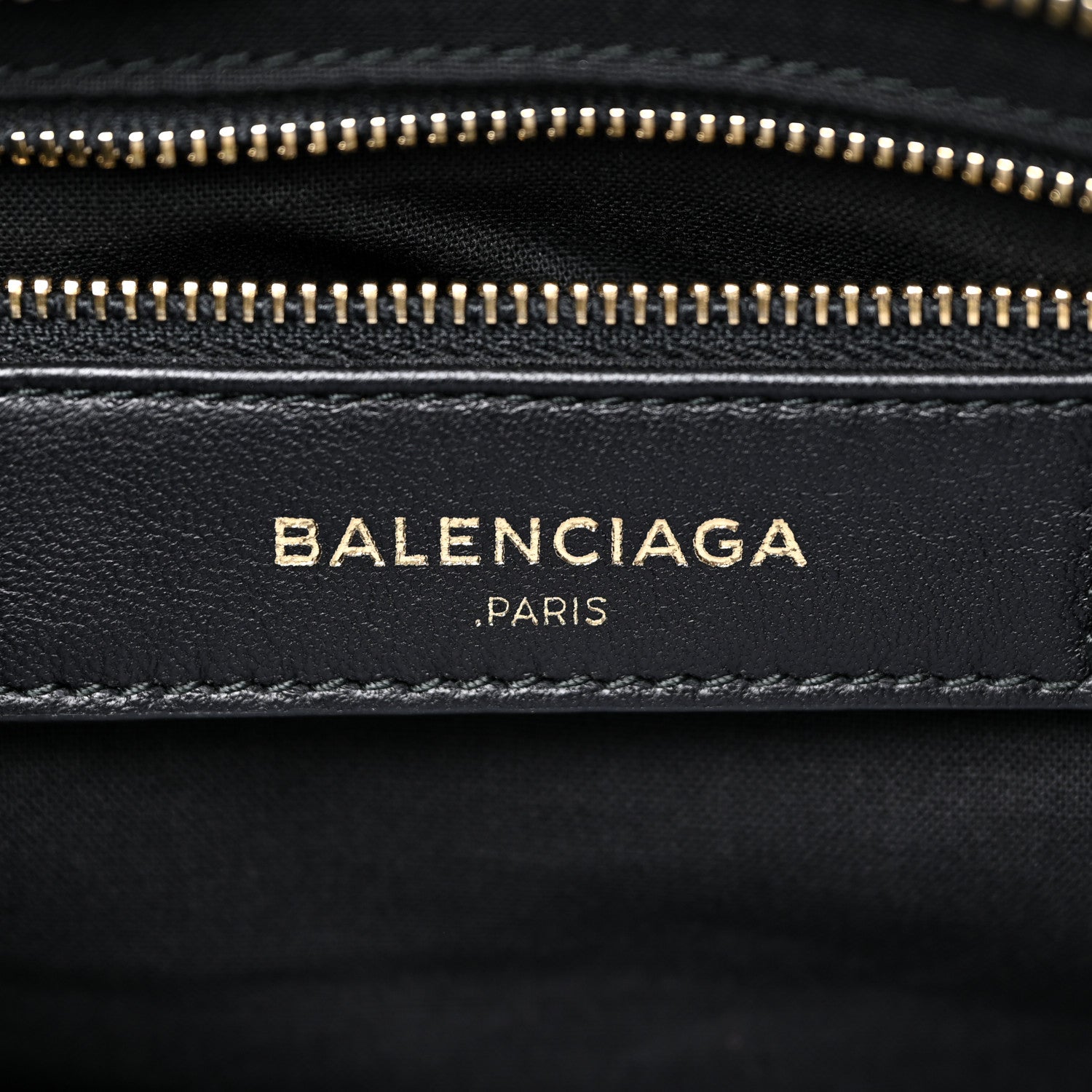 Balenciaga Calfskin Crocodile Embossed Classic Hardware City Black 7 of 14