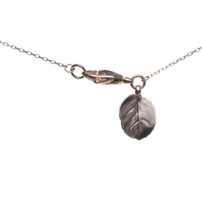 Gucci 18K Rose Gold Enamel Flora Butterfly Pendant Necklace 6 of 6