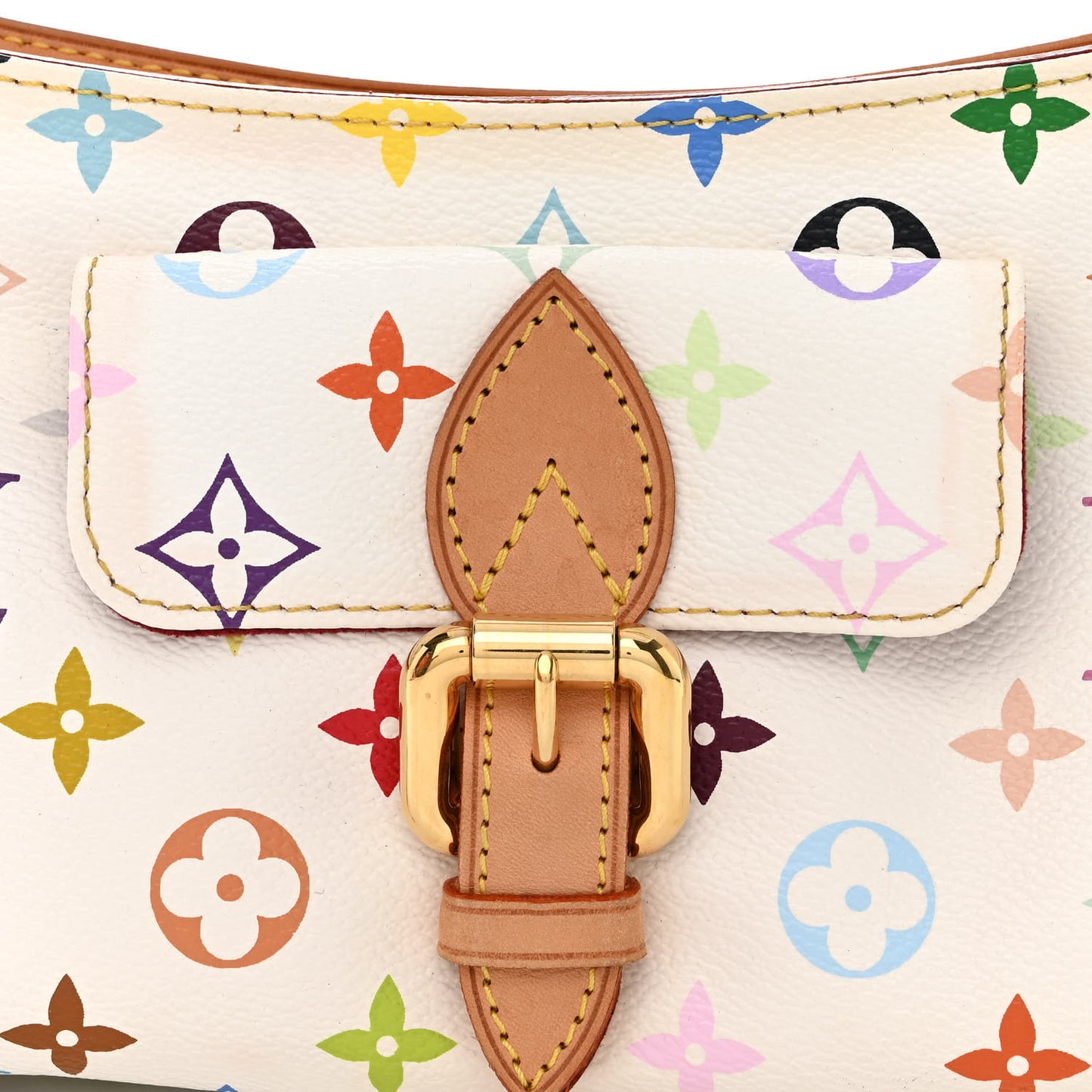 LOUIS VUITTON Monogram Multicolor Eliza White