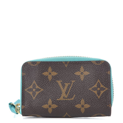 Louis Vuitton Monogram Zippy Multicartes Turquoise 1 of 6