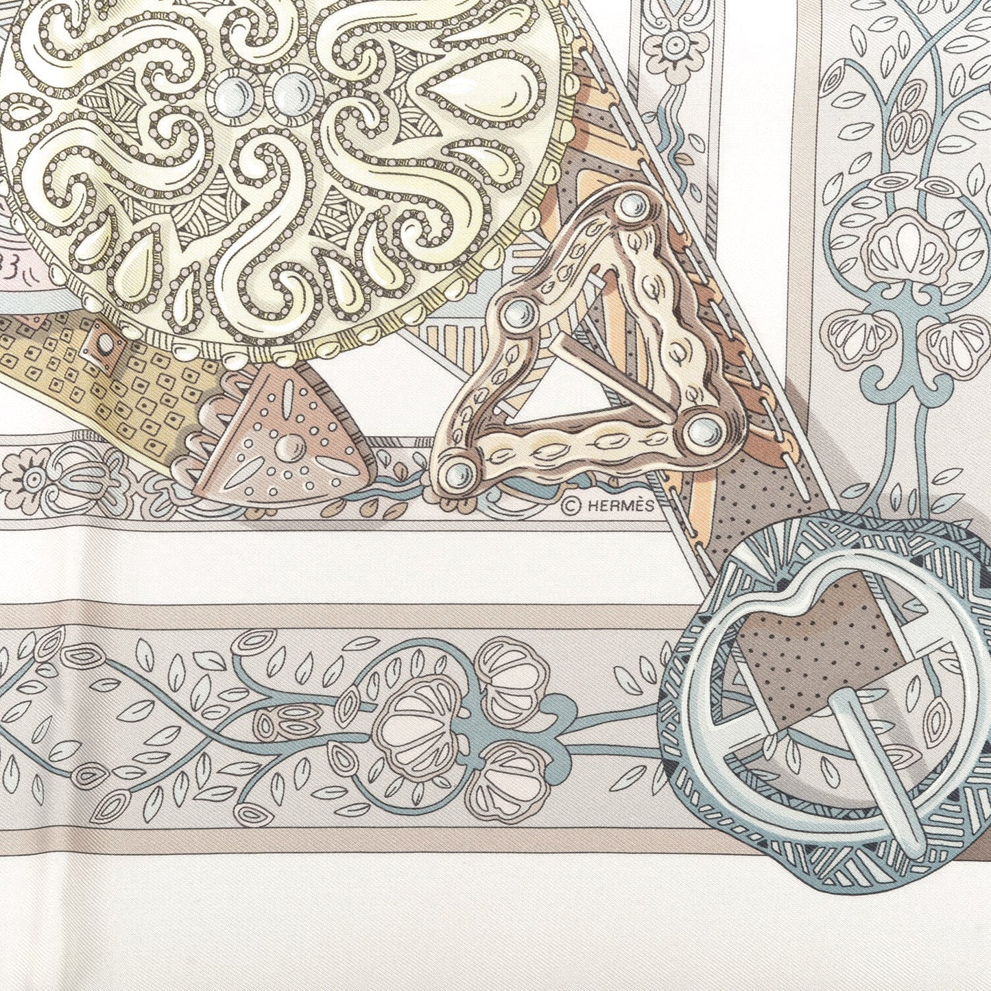 Silk Le Songe De La Licorne Scarf 90