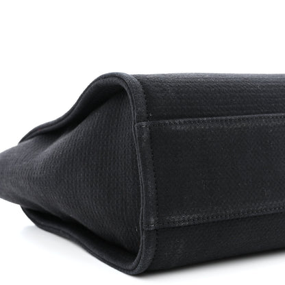 Chanel Mixed Fibers Small Deauville Tote Black 11 of 13