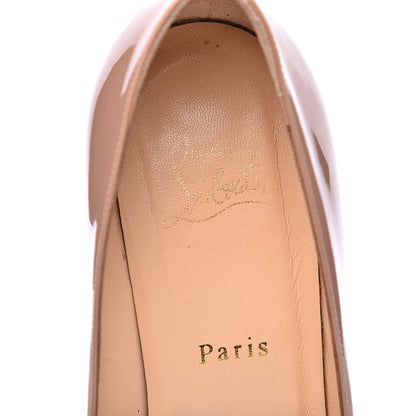 Christian Louboutin Patent Simple 85 Pumps 40.5 Nude 6 of 11