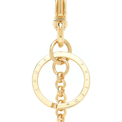 Louis Vuitton Fur Flower Finesse Bag Charm Key Holder Gray 7 of 7