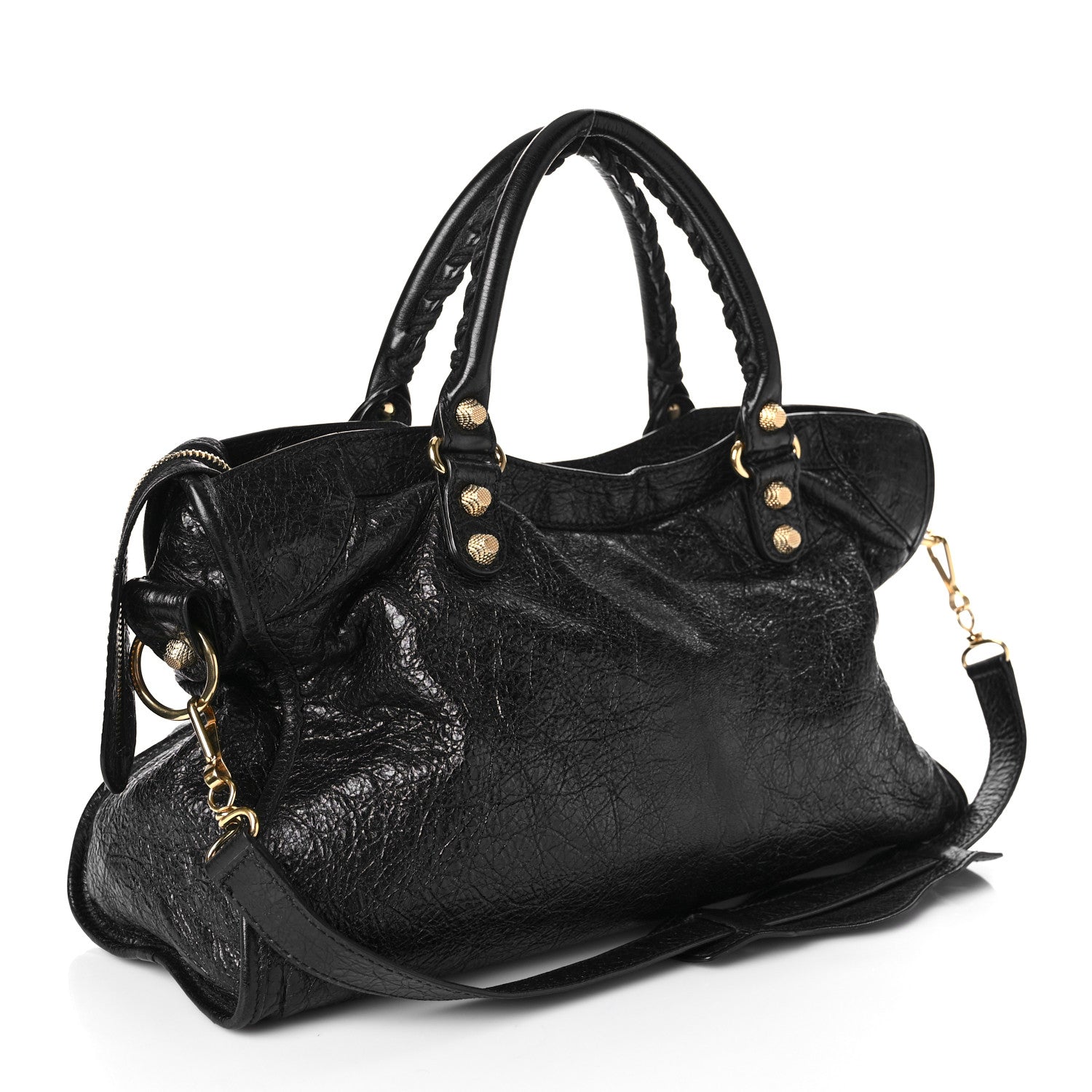Balenciaga Agneau Giant 12 Gold Hardware City Black 3 of 10
