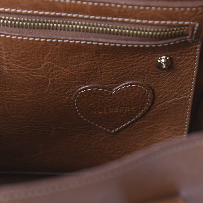 Mulberry Natural Leather Cara Delevigne Convertible Satchel Oak 7 of 10