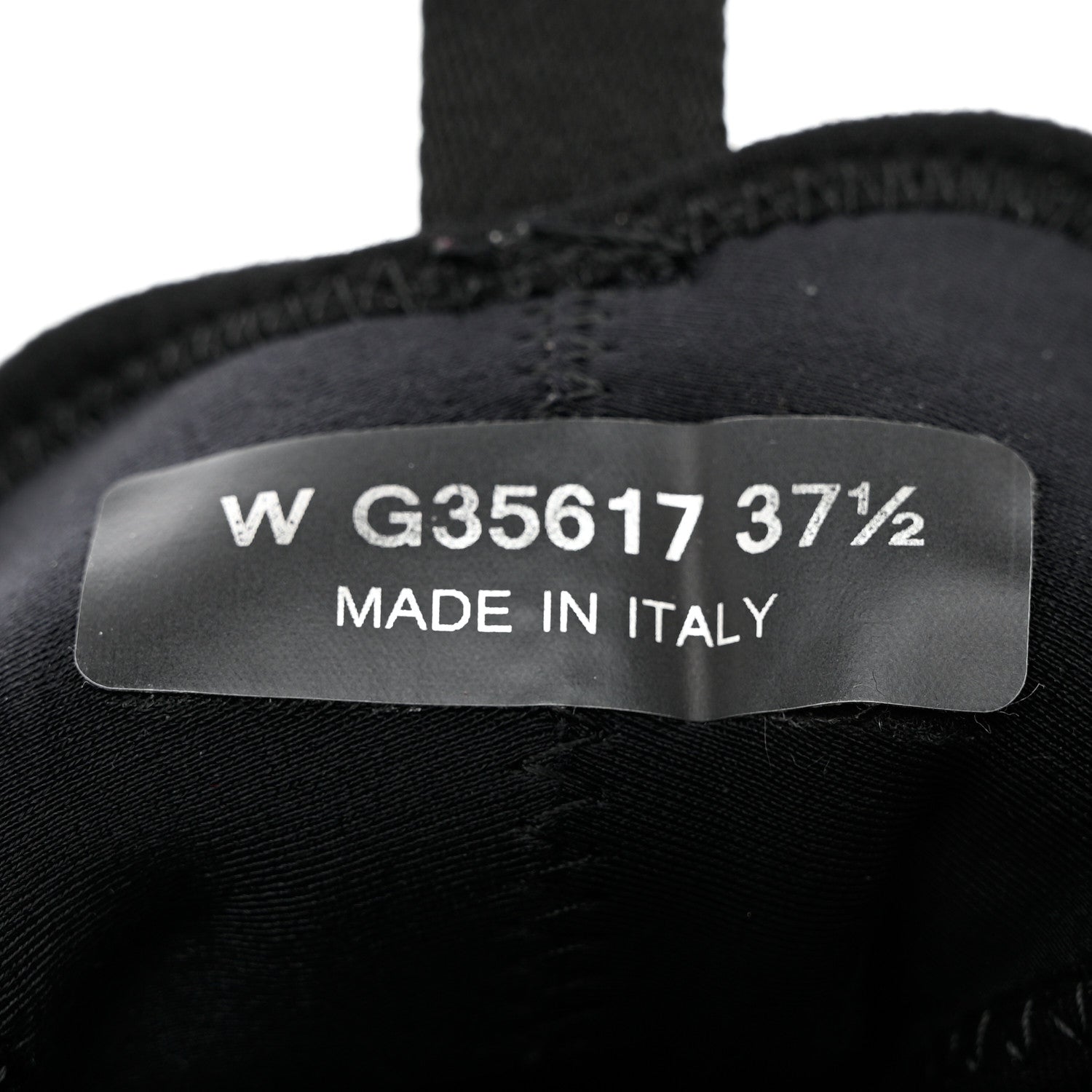 Chanel Velvet Calfskin Mixed Fibers CC Sneakers 37.5 Black 6 of 9