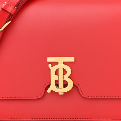 Burberry Calfskin Medium TB Bag Bright Red 7 of 12