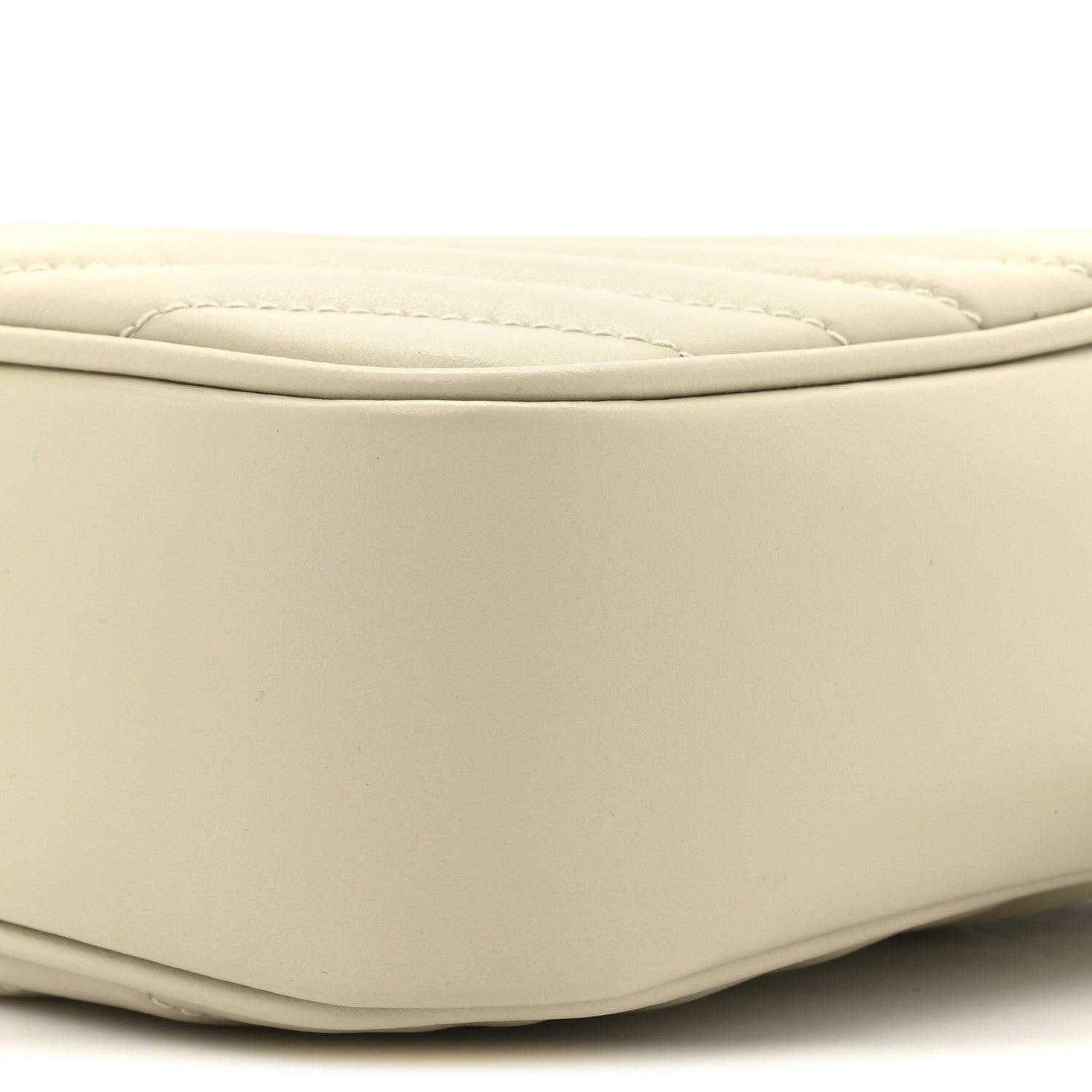 Saint Laurent Calfskin Matelasse Monogram Lou Camera Bag Crema Soft 9 of 10