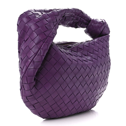 Bottega Veneta Nappa Intrecciato Teen Jodie Hobo Eggplant 3 of 12